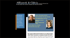 Desktop Screenshot of abourezklaw.com